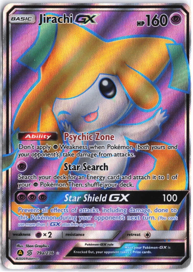 Load image into Gallery viewer, Jirachi GX #79a/236 Unified Minds 2019 NM
