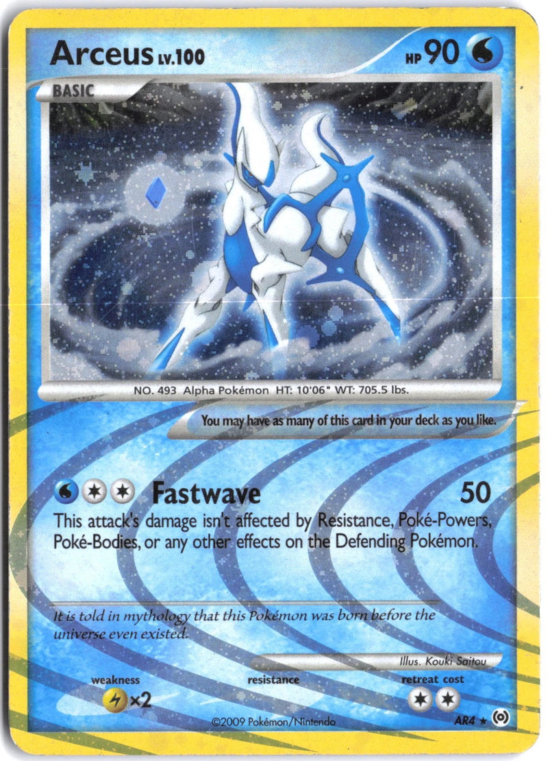 Load image into Gallery viewer, Arceus #AR4 Arceus 2009 MP
