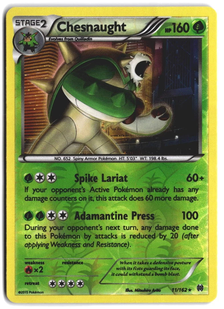 Load image into Gallery viewer, Chesnaught #11/162 BREAKthrough 2015 LP
