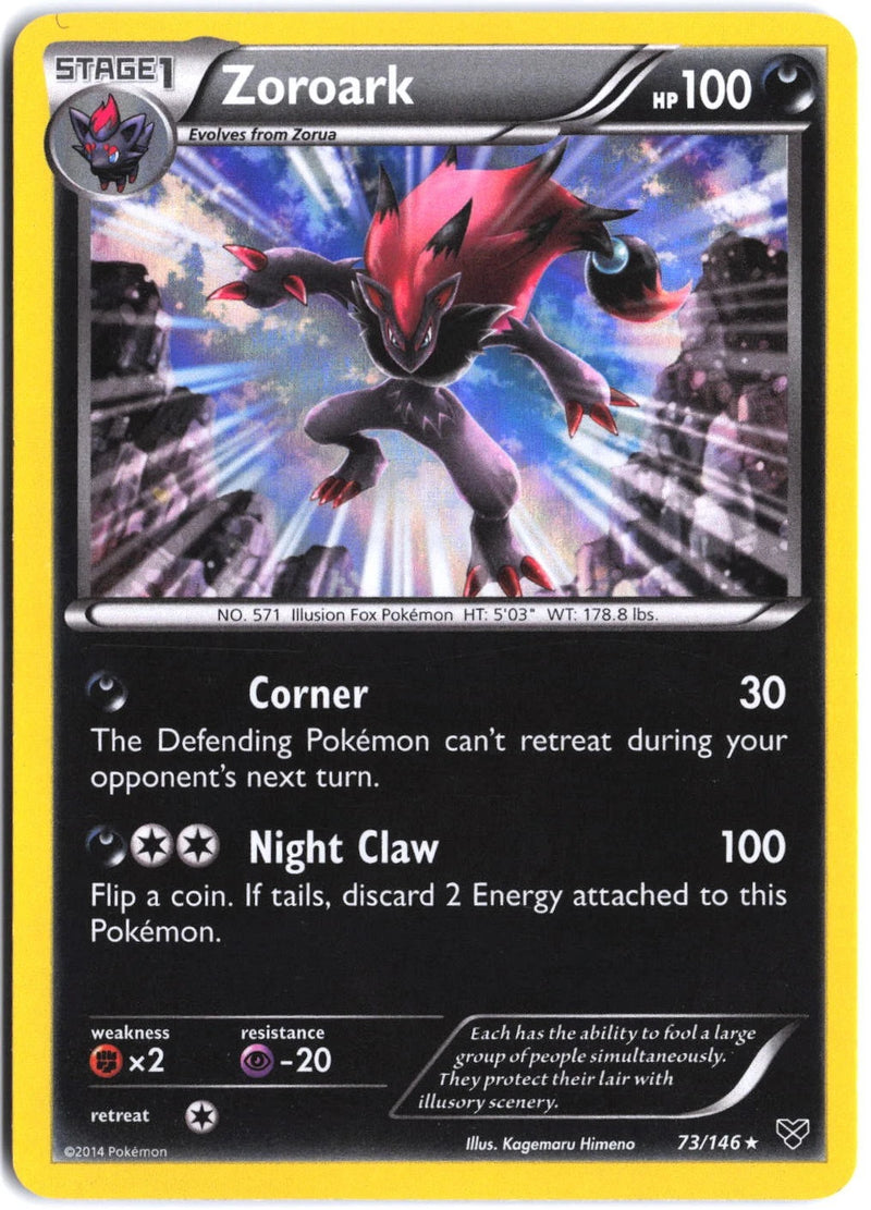 Load image into Gallery viewer, Zoroark #73/146 Xy 2014 NM
