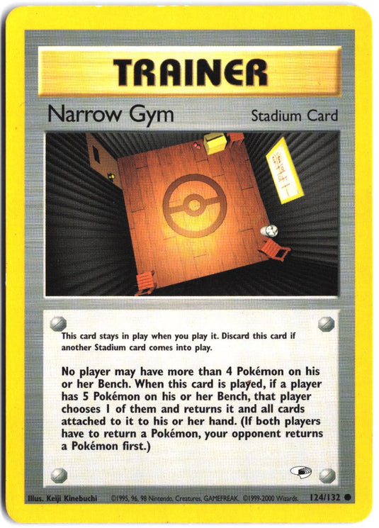 Narrow Gym #124/132 Gym Heroes Unlimited 2000 NM