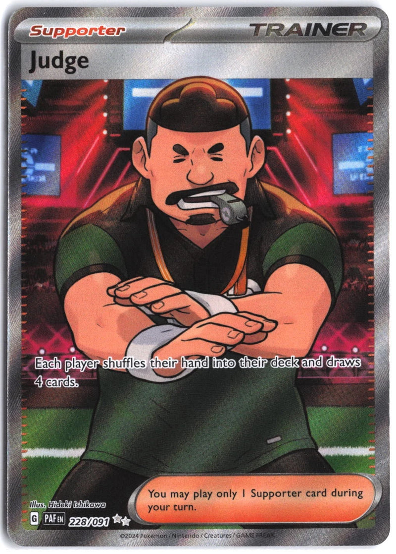 Load image into Gallery viewer, Judge #228/091 Paldean Fates 2024 NM
