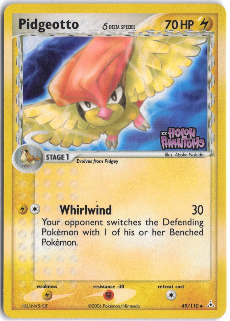 Load image into Gallery viewer, Pidgeotto #49/110 EX Holon Phantoms 2006 LP
