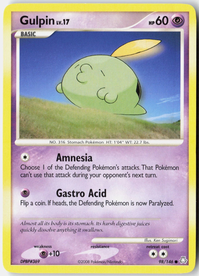 Load image into Gallery viewer, Gulpin #98/146 Legends Awakened 2008 MP
