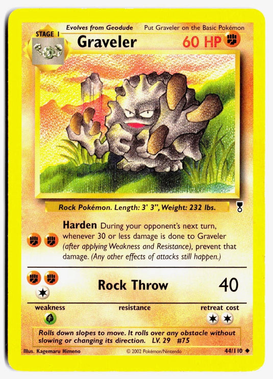 Graveler #44/110 Legendary Collection 2002 HP