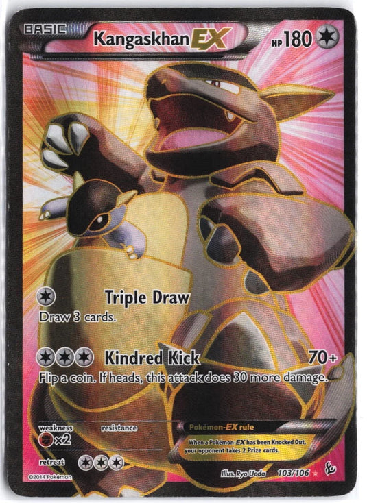 Kangaskhan EX #103/106 Flashfire 2014 HP