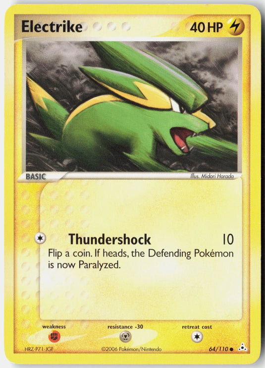 Electrike #64/110 EX Holon Phantoms 2006 MP