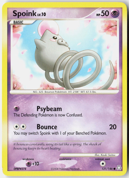 Spoink #121/146 Legends Awakened 2008 MP