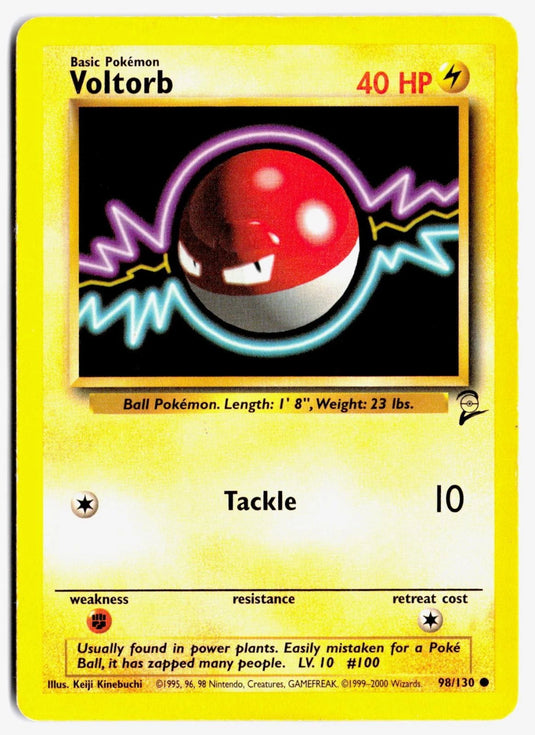 Voltorb #98/130 Base Set 2 2000 HP