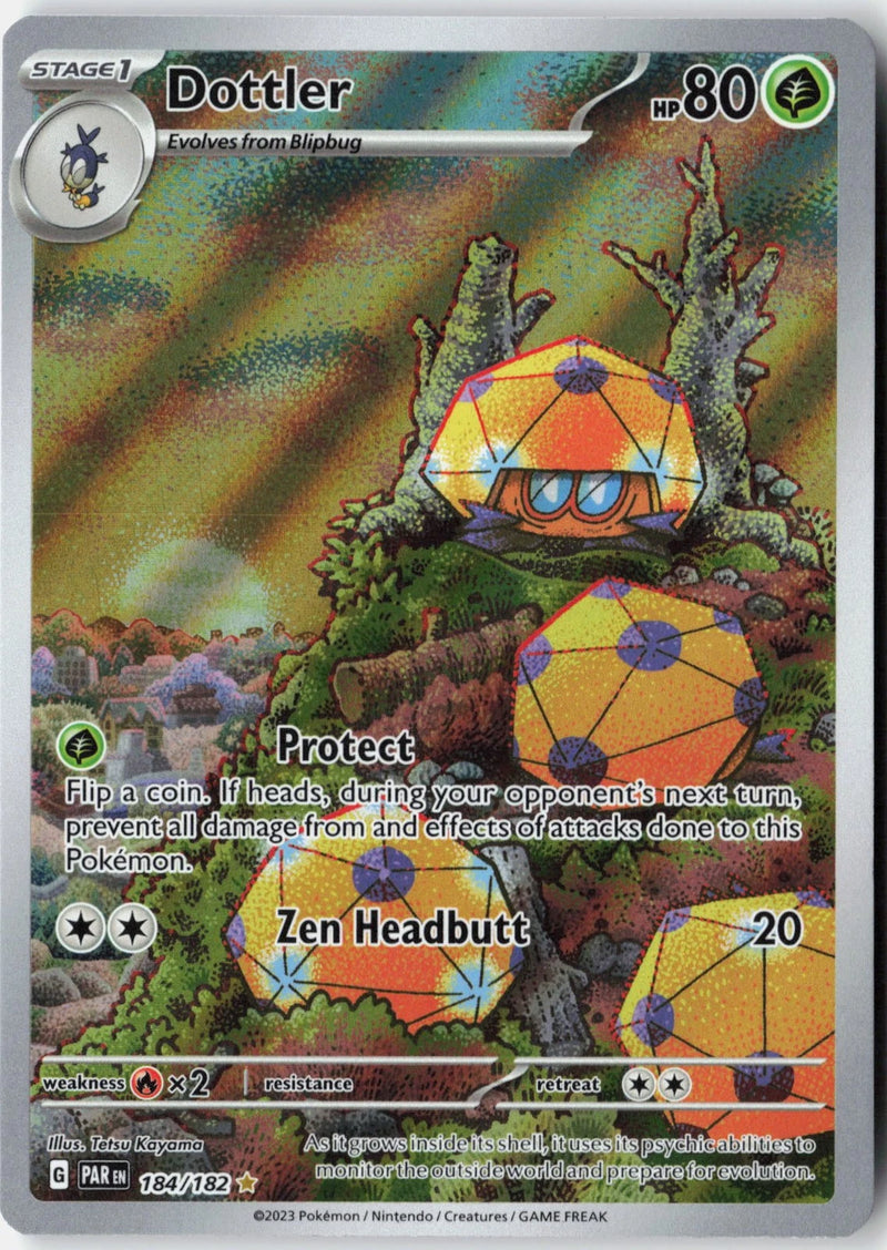 Load image into Gallery viewer, Dottler #184/182 Illustration Rare Paradox Rift 2023 NM
