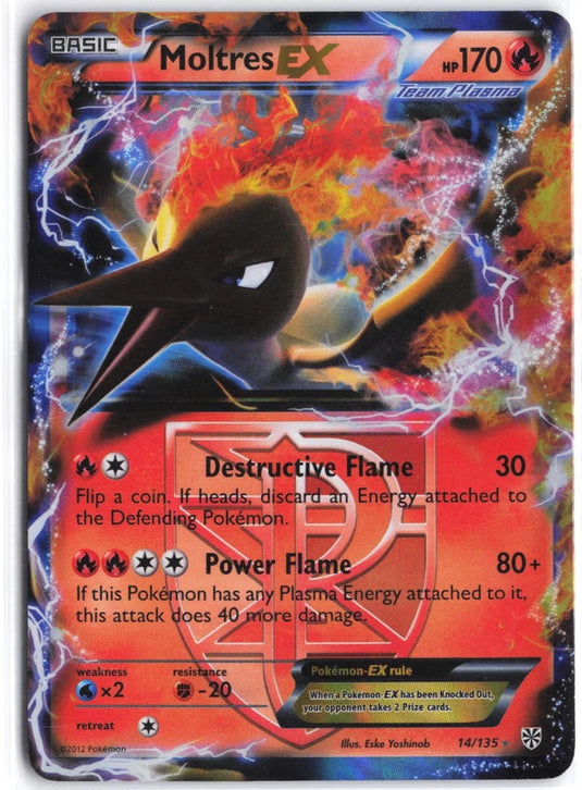 Moltres EX #14/135 Plasma Storm 2013 MP