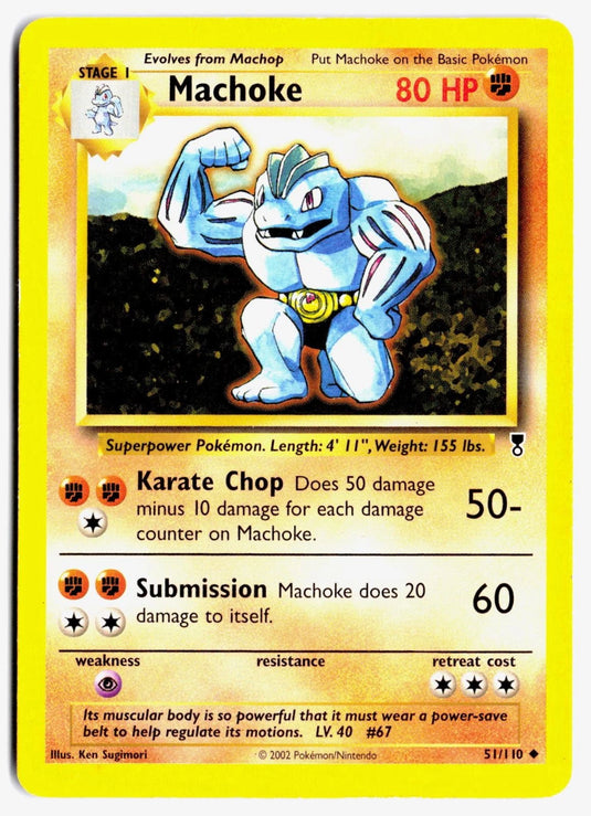 Machoke #51/110 Legendary Collection 2002 HP