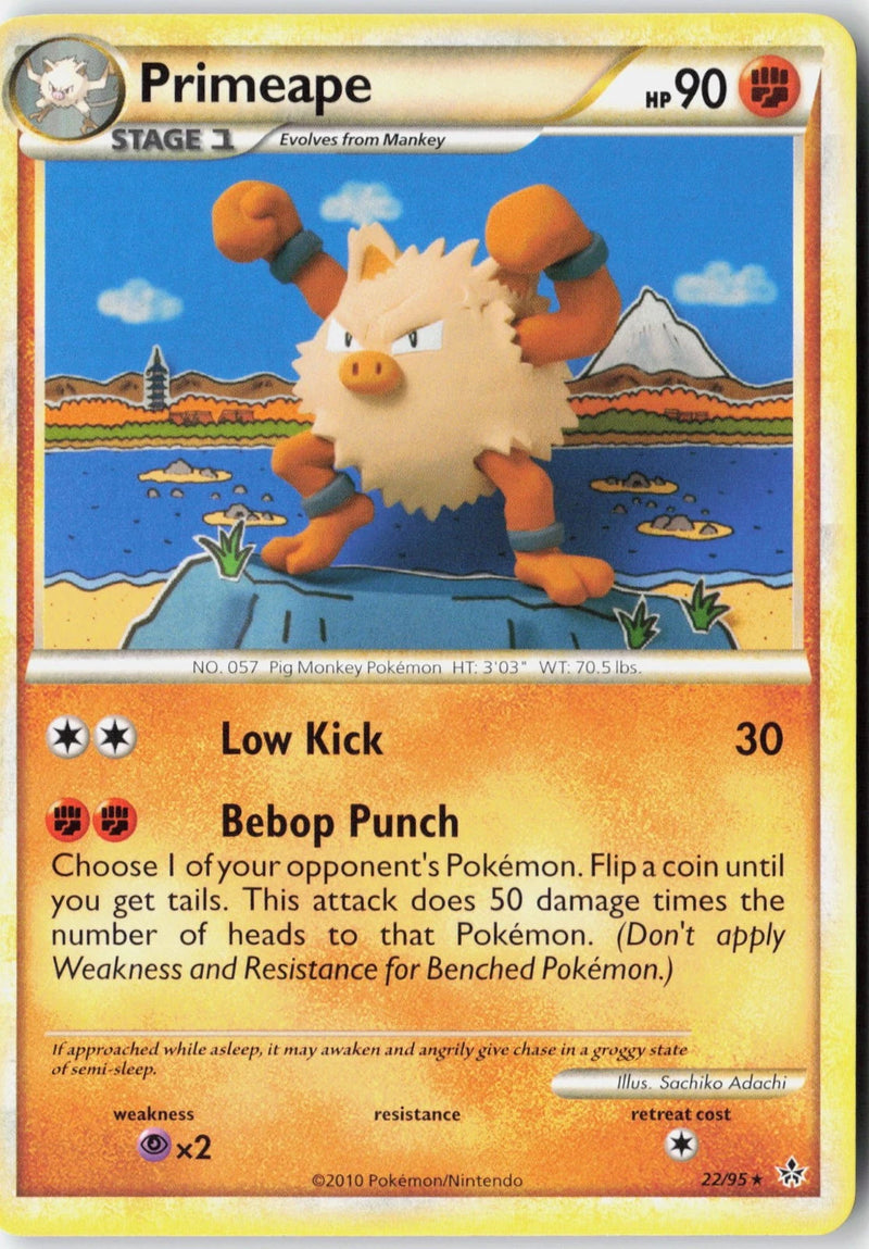 Load image into Gallery viewer, Primeape #22/95 Unleashed 2010 MP
