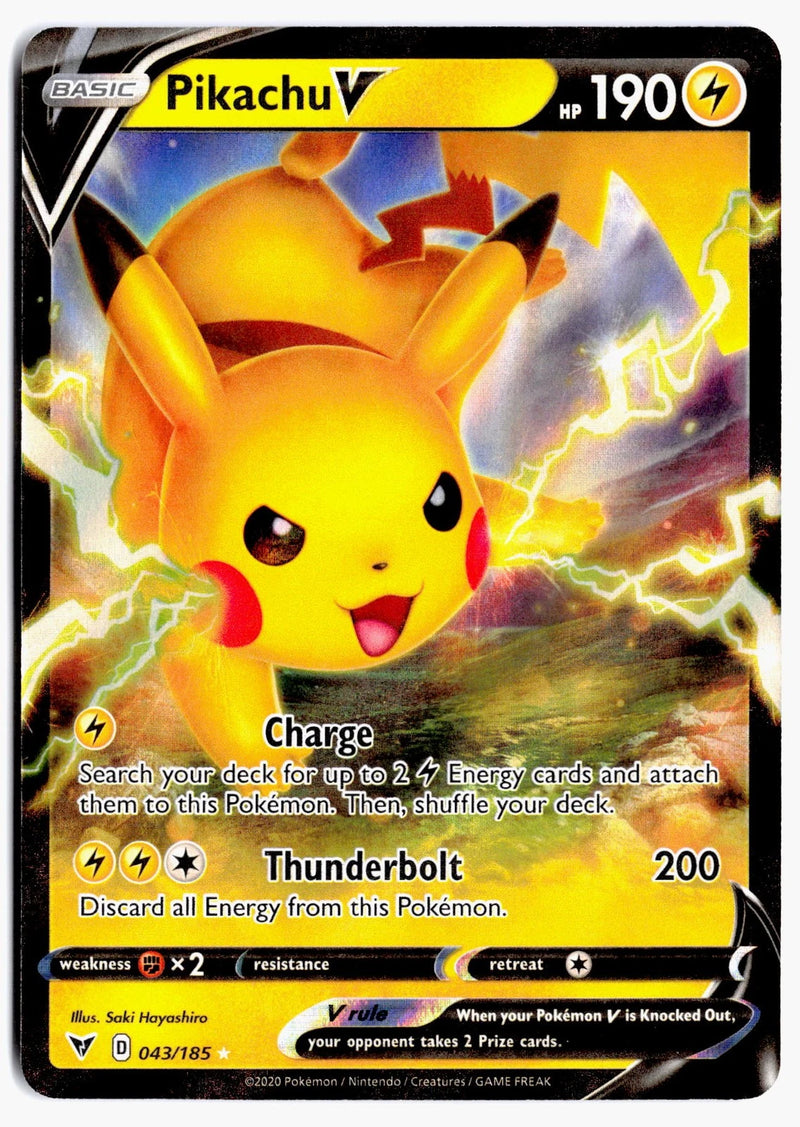 Load image into Gallery viewer, Pikachu V #043/185 Battle Academy NM
