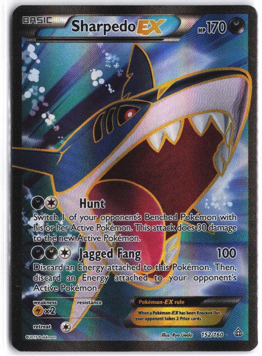 Sharpedo EX #152/160 Primal Clash 2015 NM
