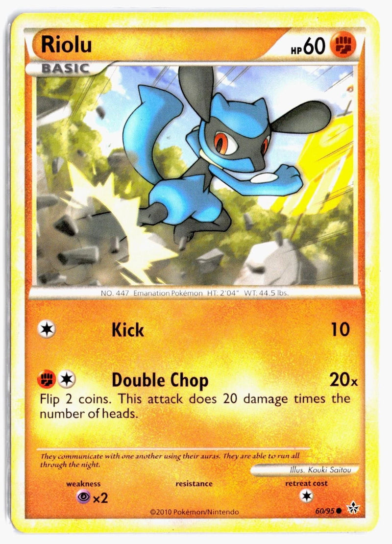 Load image into Gallery viewer, Riolu #60/95 Unleashed 2010 MP
