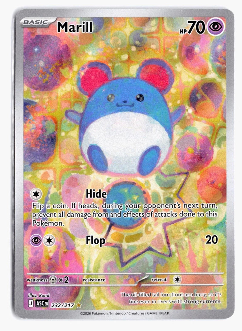 Load image into Gallery viewer, Marill #232/217 Ascended Heroes 2026 NM
