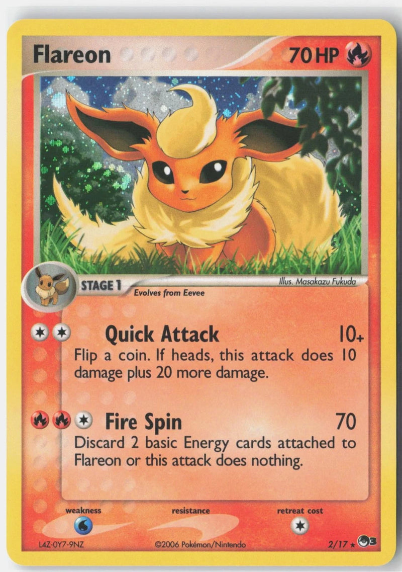 Load image into Gallery viewer, Flareon #2/17 POP Series 3 2006 LP
