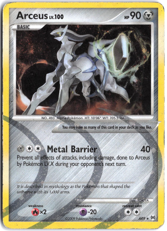 Arceus #AR9 Arceus 2009 HP