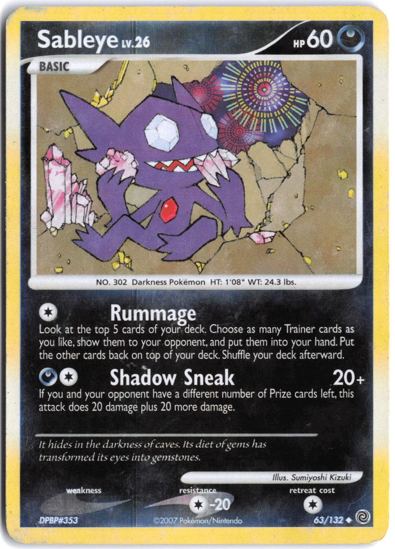 Load image into Gallery viewer, Sableye #63/132 Secret Wonders 2007 HP
