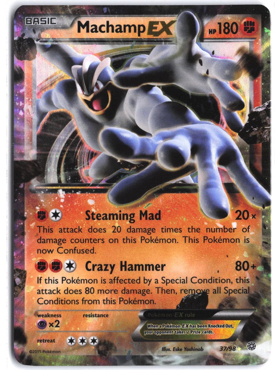 Machamp EX #37/98 Ancient Origins 2015 NM