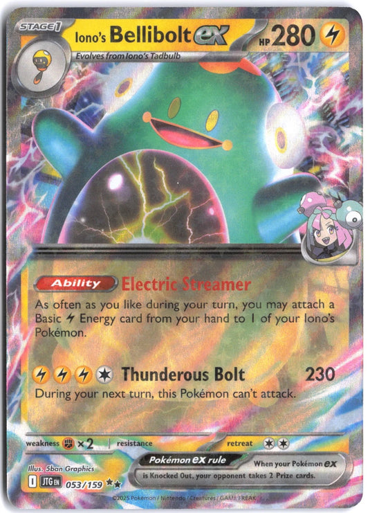 Iono's Bellibolt ex #070/217 Ascended Heroes 2026 NM