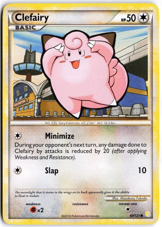 Clefairy #60/123 HeartGold & SoulSilver 2010 LP