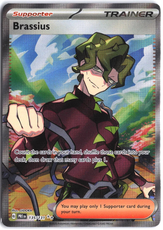 Brassius #135/131 Prismatic Evolutions 2025 NM