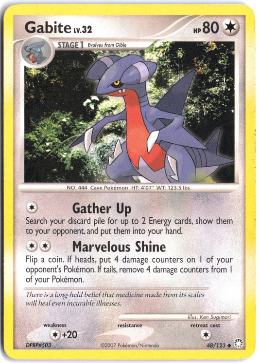 Gabite #48/123 Countdown Calendar HP