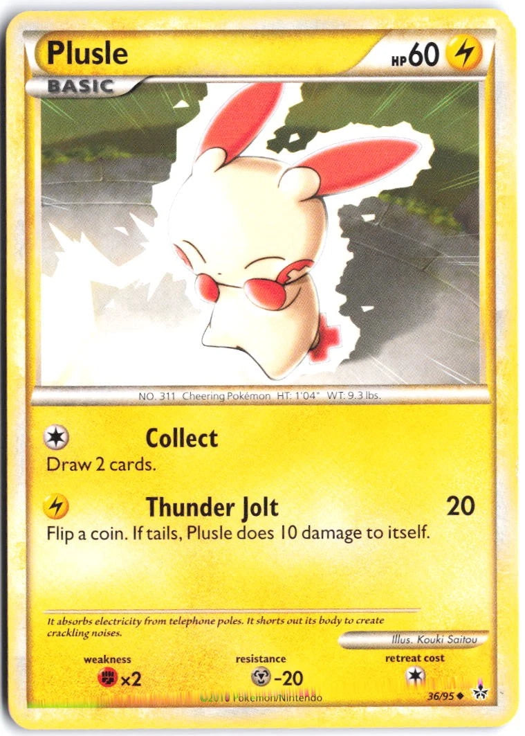 Load image into Gallery viewer, Plusle #36/95 Unleashed 2010 LP
