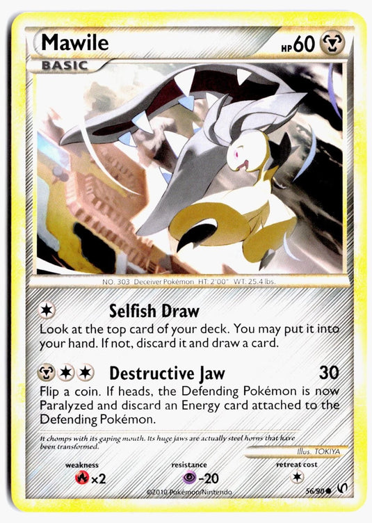 Mawile #56/90 Undaunted 2010 MP