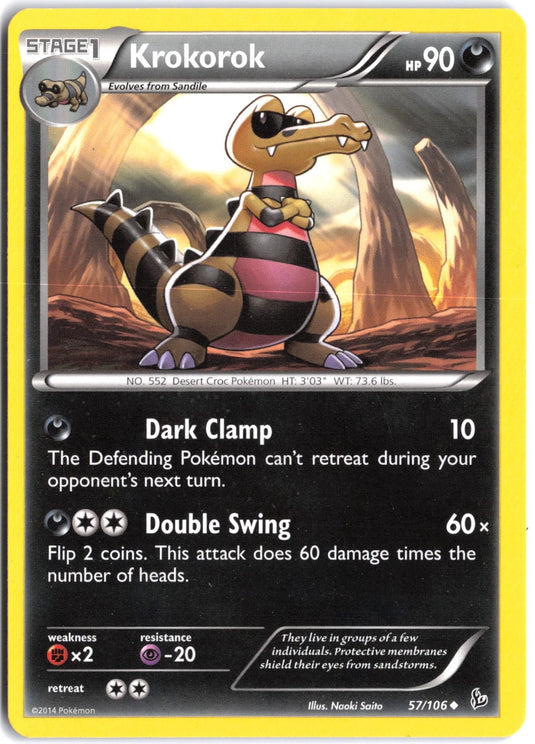 Krokorok #57/106 Flashfire 2014 MP
