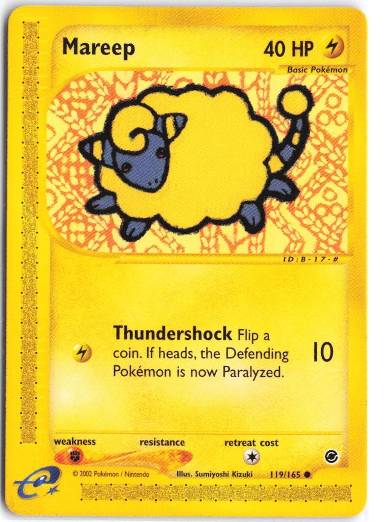 Load image into Gallery viewer, Mareep #119/165 Expedition 2002 LP
