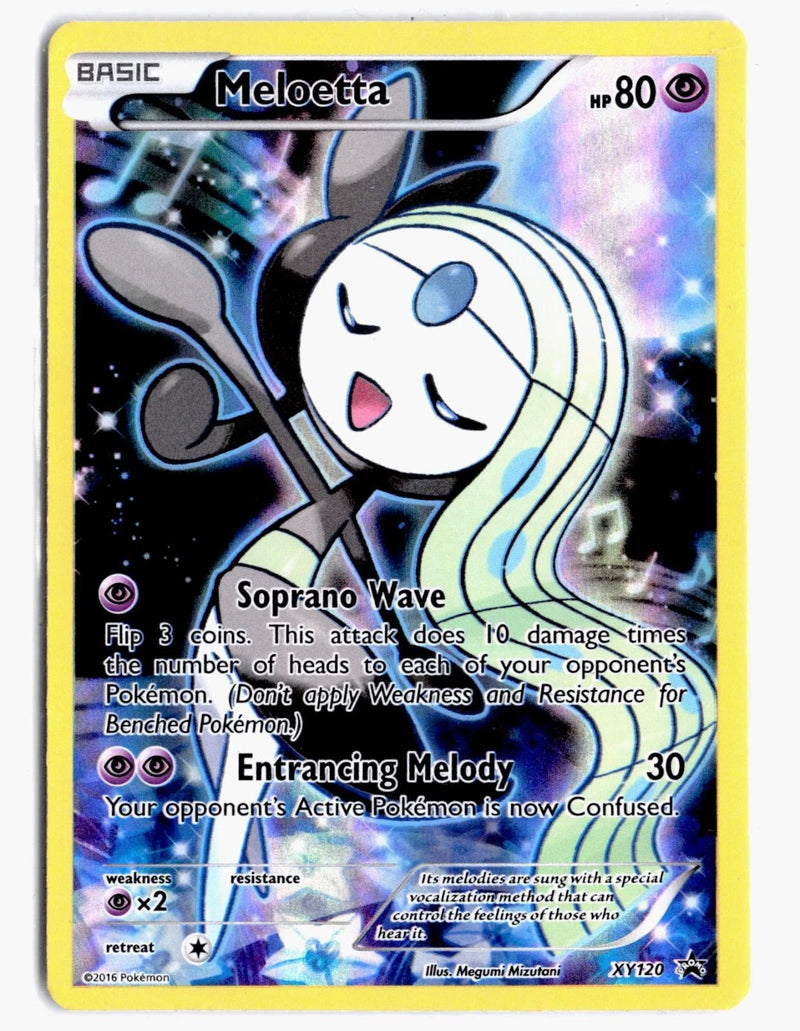 Load image into Gallery viewer, Meloetta #XY120 XY Black Star Promo 2017 NM
