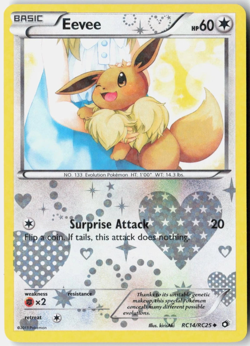 Load image into Gallery viewer, Eevee #RC14/RC25 Legendary Treasures 2013 NM
