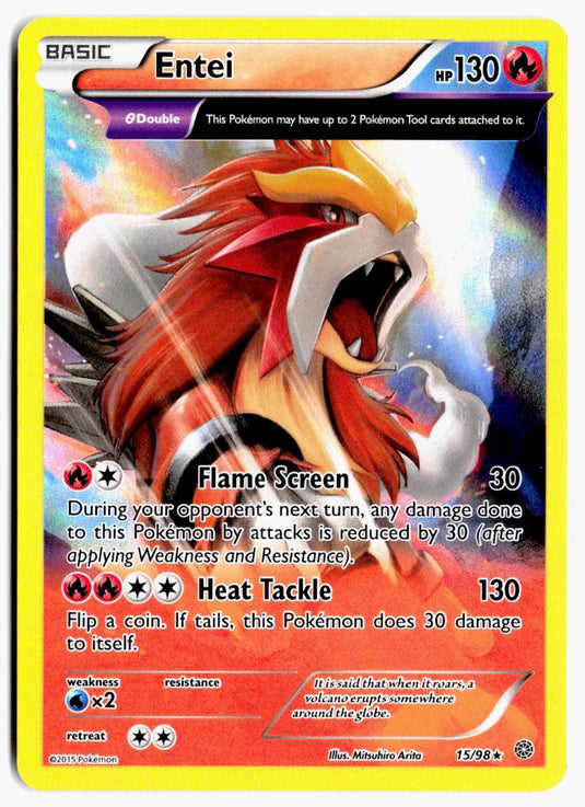 Entei #15/98 Ancient Origins 2015 LP